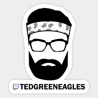 Ted's Face Sticker